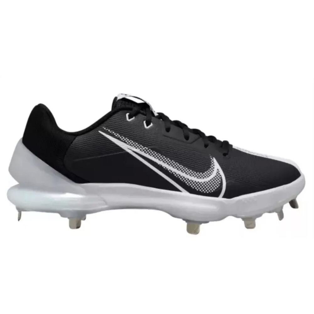 Nike Force Zoom Trout 7 Black White Mens Baseball Cleats CQ7224-005 Size 7‎ NWOB